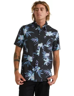 Quiksilver New Bloom Shirt In Tarmac