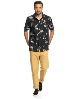 Quiksilver Out Of Office Shirt In Black -Quiksilver 959056840 5 720x928