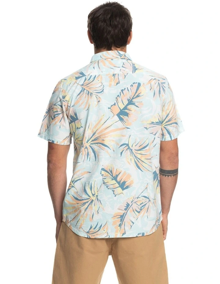 Quiksilver Brushed Palm Shirt In Birch 5 Quiksilver Brushed Palm Shirt In Birch - Image 3