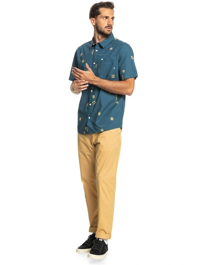 Quiksilver Mini Mark Shirt Majolican In Blue 7 Quiksilver Mini Mark Shirt Majolican In Blue - Image 5