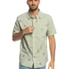 Quiksilver Mini Mark Shirt In Desert Sage -Quiksilver 959057200 1 720x928