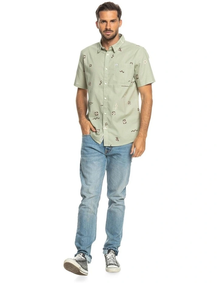 Quiksilver Mini Mark Shirt In Desert Sage 8 Quiksilver Mini Mark Shirt In Desert Sage - Image 6