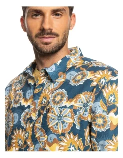 Quiksilver Cosmic Drifter Stretch Shirt In Multi -Quiksilver 959057380 4 720x928