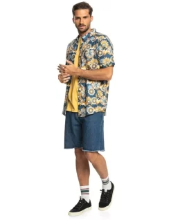 Quiksilver Cosmic Drifter Stretch Shirt In Multi -Quiksilver 959057380 6 720x928