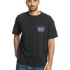 Quiksilver Mindless Town Short Sleeve T-Shirt In Black