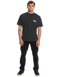 Quiksilver Spiky Twist Short Sleeve T-Shirt In Black -Quiksilver 959057830 5 720x928