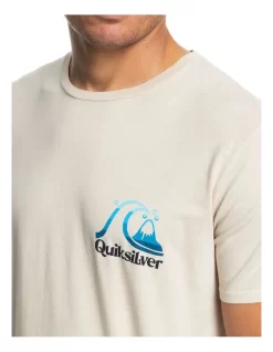 Quiksilver Island Time Short Sleeve T-Shirt In Birch -Quiksilver 959058280 4 720x928