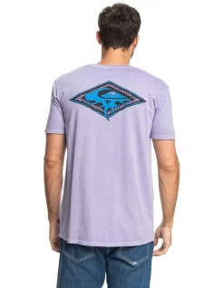 Quiksilver Another Side Short Sleeve T-Shirt In Purple Haze -Quiksilver 959058460 3 720x928