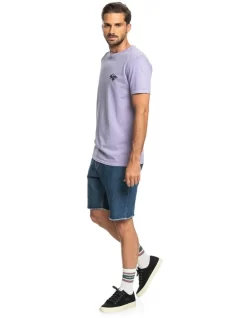 Quiksilver Another Side Short Sleeve T-Shirt In Purple Haze -Quiksilver 959058460 5 720x928