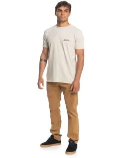 Quiksilver Naive Wave Short Sleeve T-Shirt In Birch -Quiksilver 959058640 5 720x928