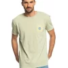 Quiksilver Moon Groove Short Sleeve T-Shirt In Desert Sage -Quiksilver 959058730 1 720x928