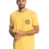 Quiksilver Moon Groove Short Sleeve T-Shirt In Ochre -Quiksilver 959058820 1 720x928