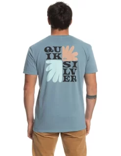 Quiksilver New Shapes Short Sleeve T-Shirt In Provincial -Quiksilver 959058910 3 720x928