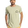 Quiksilver Naturally Quik Short Sleeve T-Shirt In Desert Sage -Quiksilver 959059000 1 720x928