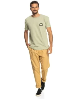 Quiksilver Naturally Quik Short Sleeve T-Shirt In Desert Sage -Quiksilver 959059000 5 720x928