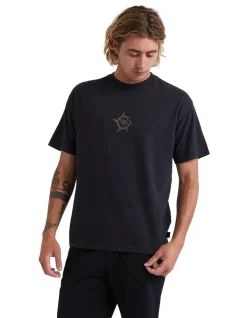 Quiksilver Mongrel Thorn Short Sleeve T-Shirt In Black -Quiksilver 959059360 3 720x928