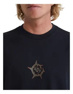 Quiksilver Mongrel Thorn Short Sleeve T-Shirt In Black -Quiksilver 959059360 4 720x928