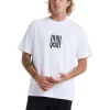 Quiksilver Stretch Out Short Sleeve Tee T-Shirt In White -Quiksilver 959059450 1 720x928