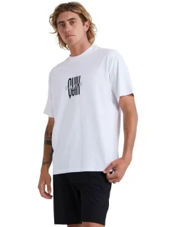 Quiksilver Stretch Out Short Sleeve Tee T-Shirt In White 9 Quiksilver Stretch Out Short Sleeve Tee T-Shirt In White -Quiksilver 959059450 3 720x928