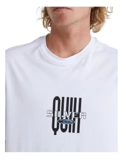 Quiksilver Stretch Out Short Sleeve Tee T-Shirt In White 10 Quiksilver Stretch Out Short Sleeve Tee T-Shirt In White -Quiksilver 959059450 4 720x928