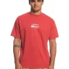 Quiksilver Quik International Short Sleeve Tee T-Shirt In Chili Pepper -Quiksilver 959059720 1 720x928