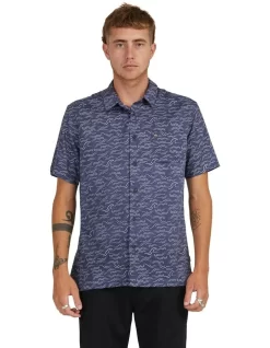 Quiksilver Seachange Shirt In Odyssey Gray