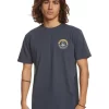 Quiksilver Carefree Session Short Sleeve T-Shirt In Navy -Quiksilver 959060710 1 720x928