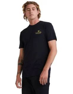 Quiksilver Go Fish Short Sleeve T-Shirt In Black -Quiksilver 959061430 2 720x928