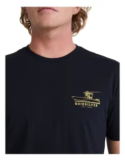 Quiksilver Go Fish Short Sleeve T-Shirt In Black -Quiksilver 959061430 4 720x928