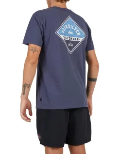 Quiksilver Flow Drip Short Sleeve T-Shirt In Odyssey Gray -Quiksilver 959061520 4 720x928