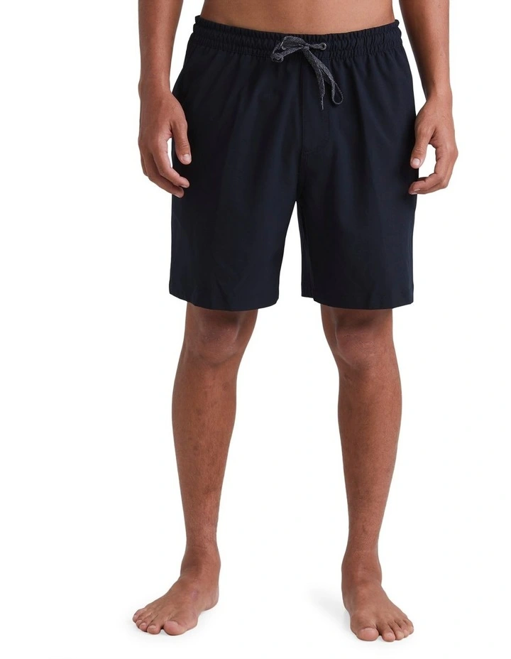 Stab X Quiksilver Volley 17" Shorts In Black 3 Stab X Quiksilver Volley 17" Shorts In Black