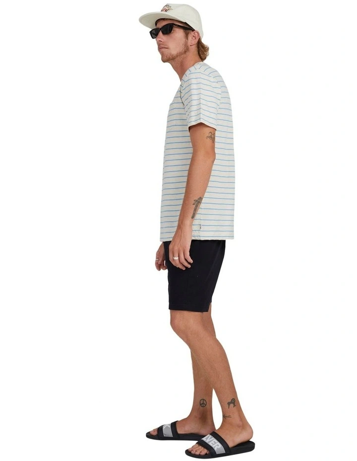 Quiksilver Vacation Stripe Shirt In Birch Sunset 4 Quiksilver Vacation Stripe Shirt In Birch Sunset - Image 2