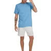 Quiksilver Glaze T-Shirt In Heritage Blue -Quiksilver 959117680 1 720x928