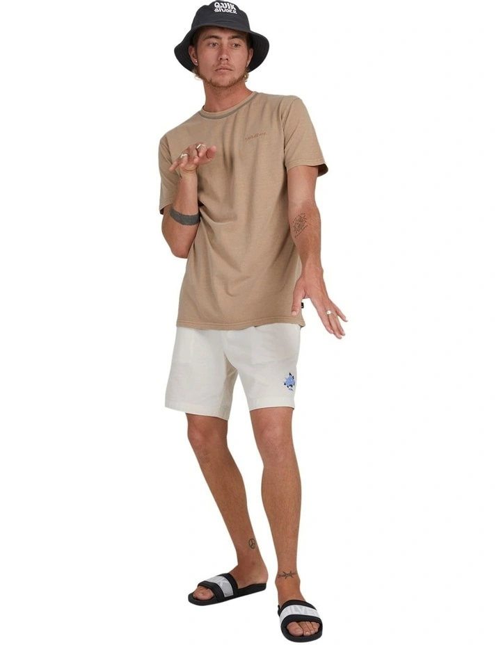 Quiksilver Glaze T-Shirt In Tannin 6 Quiksilver Glaze T-Shirt In Tannin - Image 4