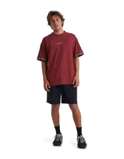 Stab X Quiksilver Shirt In Ruby Wine -Quiksilver 959118040 5 720x928