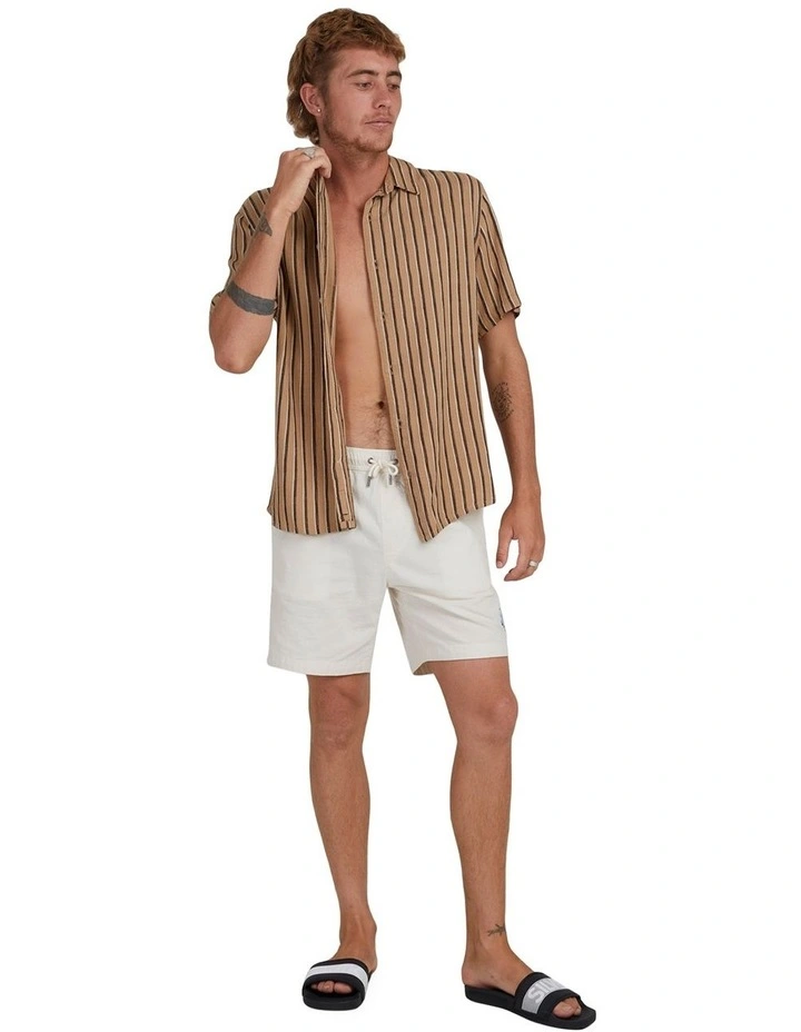 Quiksilver Long Nights Shirt In Tannin 7 Quiksilver Long Nights Shirt In Tannin - Image 5