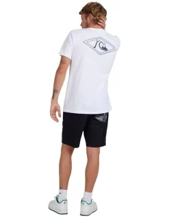 Quiksilver Funk Express T-Shirt In White -Quiksilver 959119300 3 720x928