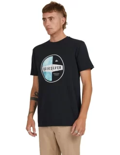 Quiksilver Jungle Drum Short Sleeve T-Shirt In Black -Quiksilver 959119480 2 720x928