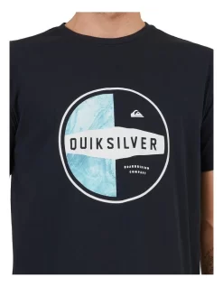 Quiksilver Jungle Drum Short Sleeve T-Shirt In Black -Quiksilver 959119480 4 720x928
