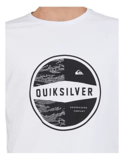 Quiksilver Jungle Drum Short Sleeve T-Shirt In White -Quiksilver 959119570 4 720x928