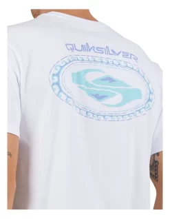 Quiksilver Second Skin Short Sleeve T-Shirt In White -Quiksilver 959119750 4 720x928