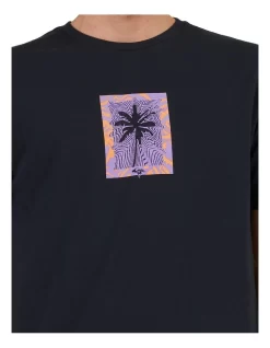 Quiksilver Great Heights Short Sleeve T-Shirt In Black -Quiksilver 959119840 4 720x928