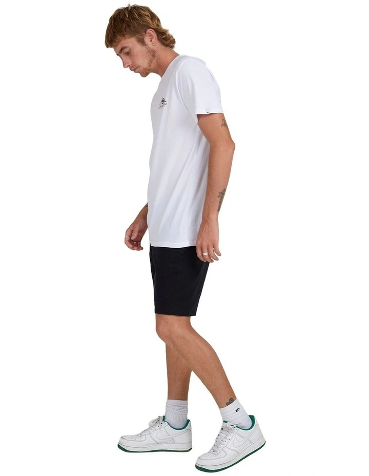 Quiksilver Rocky Trail Short Sleeve T-Shirt In White 4 Quiksilver Rocky Trail Short Sleeve T-Shirt In White - Image 2