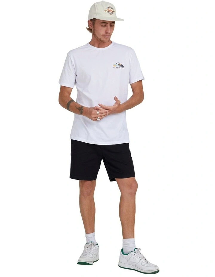 Quiksilver Rocky Trail Short Sleeve T-Shirt In White 7 Quiksilver Rocky Trail Short Sleeve T-Shirt In White - Image 5