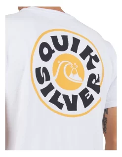 Quiksilver Moon Phase Short Sleeve T-Shirt In White -Quiksilver 959120380 4 720x928