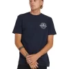 Quiksilver Circled Short Sleeve T-Shirt In Navy Blazer 2 Quiksilver Circled Short Sleeve T-Shirt In Navy Blazer -Quiksilver 959120470 1 720x928