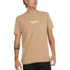 Quiksilver Omni Check Short Sleeve T-Shirt In Tannin -Quiksilver 959120740 1 720x928