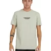 Quiksilver Omni Check Short Sleeve T-Shirt In Desert Sage -Quiksilver 959120830 1 720x928