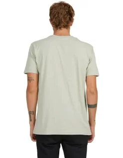 Quiksilver Omni Check Short Sleeve T-Shirt In Desert Sage -Quiksilver 959120830 3 720x928