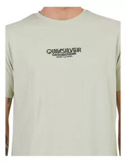 Quiksilver Omni Check Short Sleeve T-Shirt In Desert Sage -Quiksilver 959120830 4 720x928